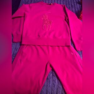 Ralph Lauren Fuchsia Sweatshirt